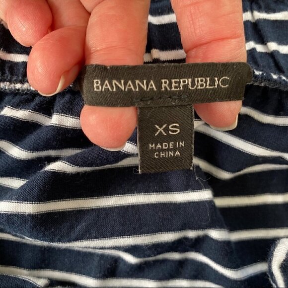 Banana Republic top, cropped, 3/4 length sleeves, loose fit, in ๐ฏ cotton - Picture 6 of 7